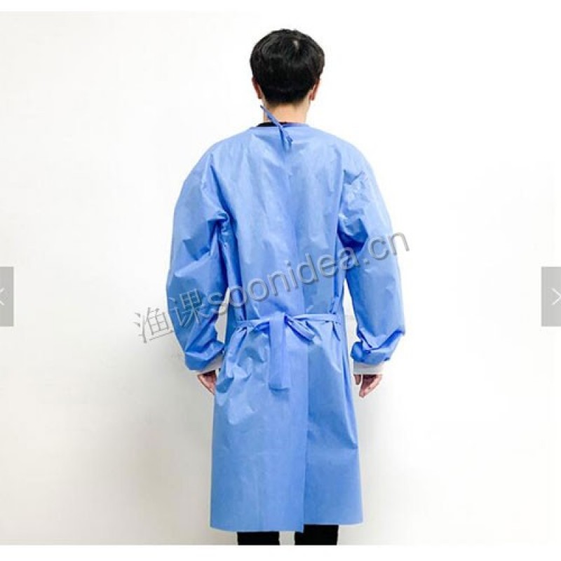 pink lab coat medical jacket SMS 38gsm 